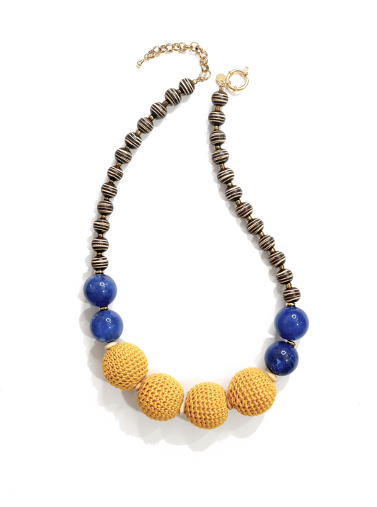 Capri bead necklace